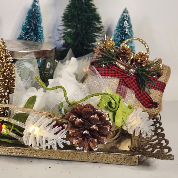 PRESENT & BOW CLIP ON CHRISTMAS ORNAMENT - Picture 15 of 16